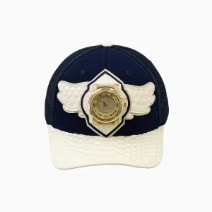 Breyer's Buck 50 Wool Trucker Hat With Leather Visor