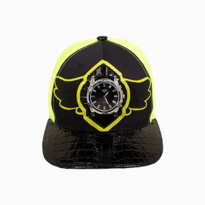 Breyer's Buck 50 Wool Trucker Hat With Leather Visor