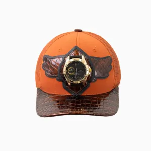 Breyer's Buck 50 Wool Trucker Hat With Leather Visor
