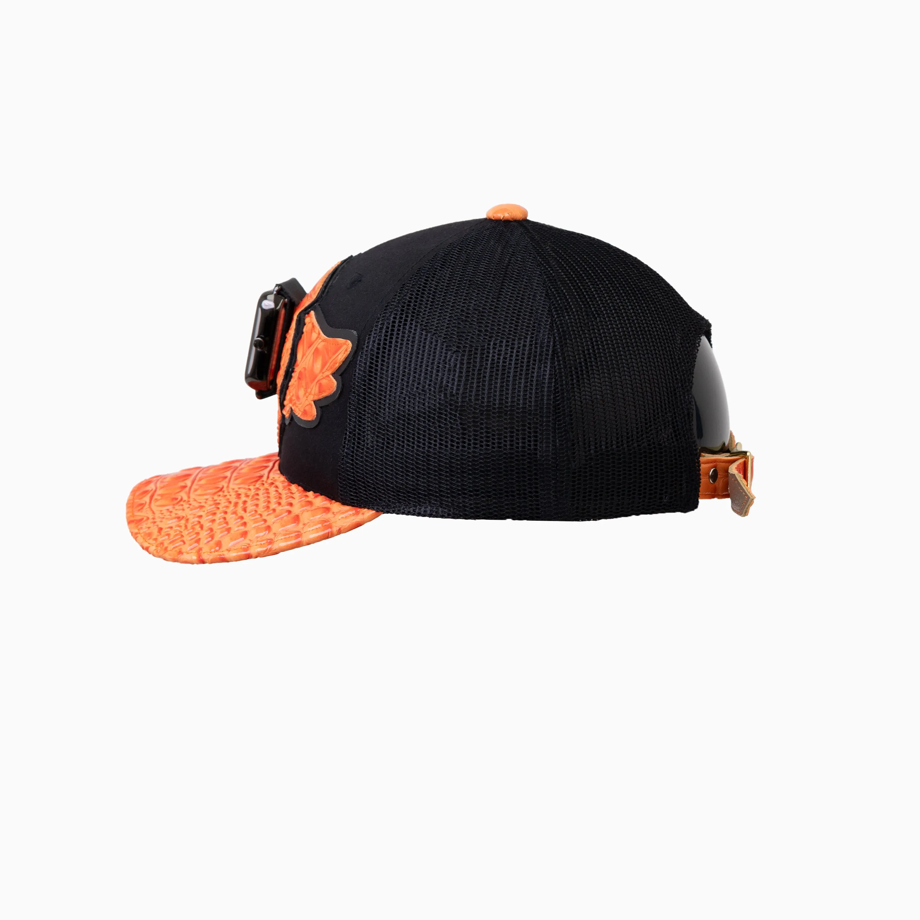 Breyer's Buck 50 Wool Trucker Hat With Leather Visor