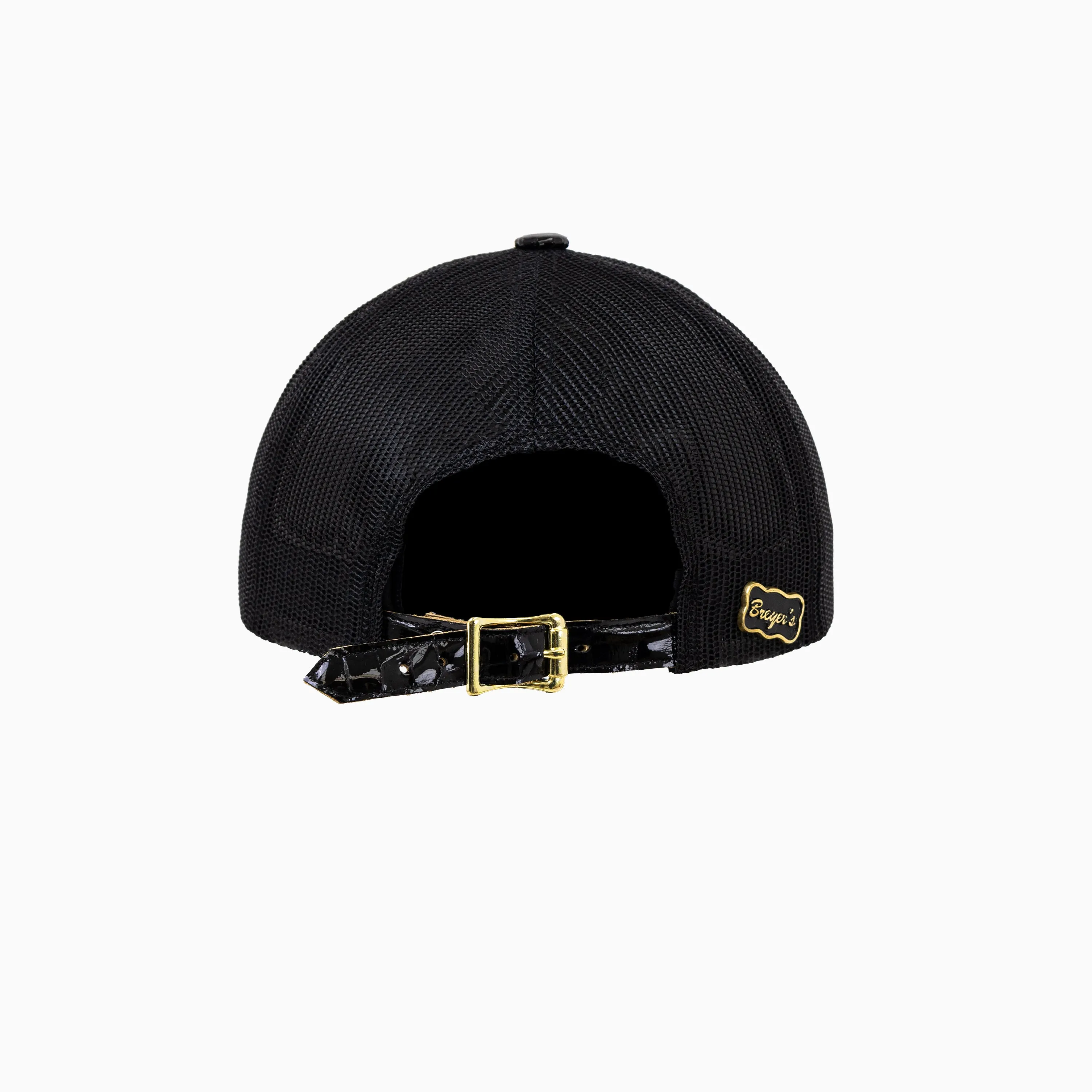 Breyer's Buck 50 Wool Trucker Hat With Leather Visor