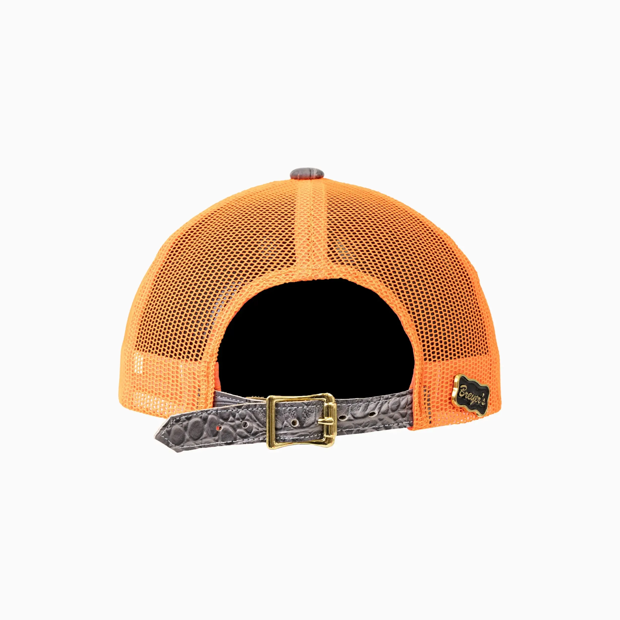 Breyer's Buck 50 Wool Trucker Hat With Leather Visor