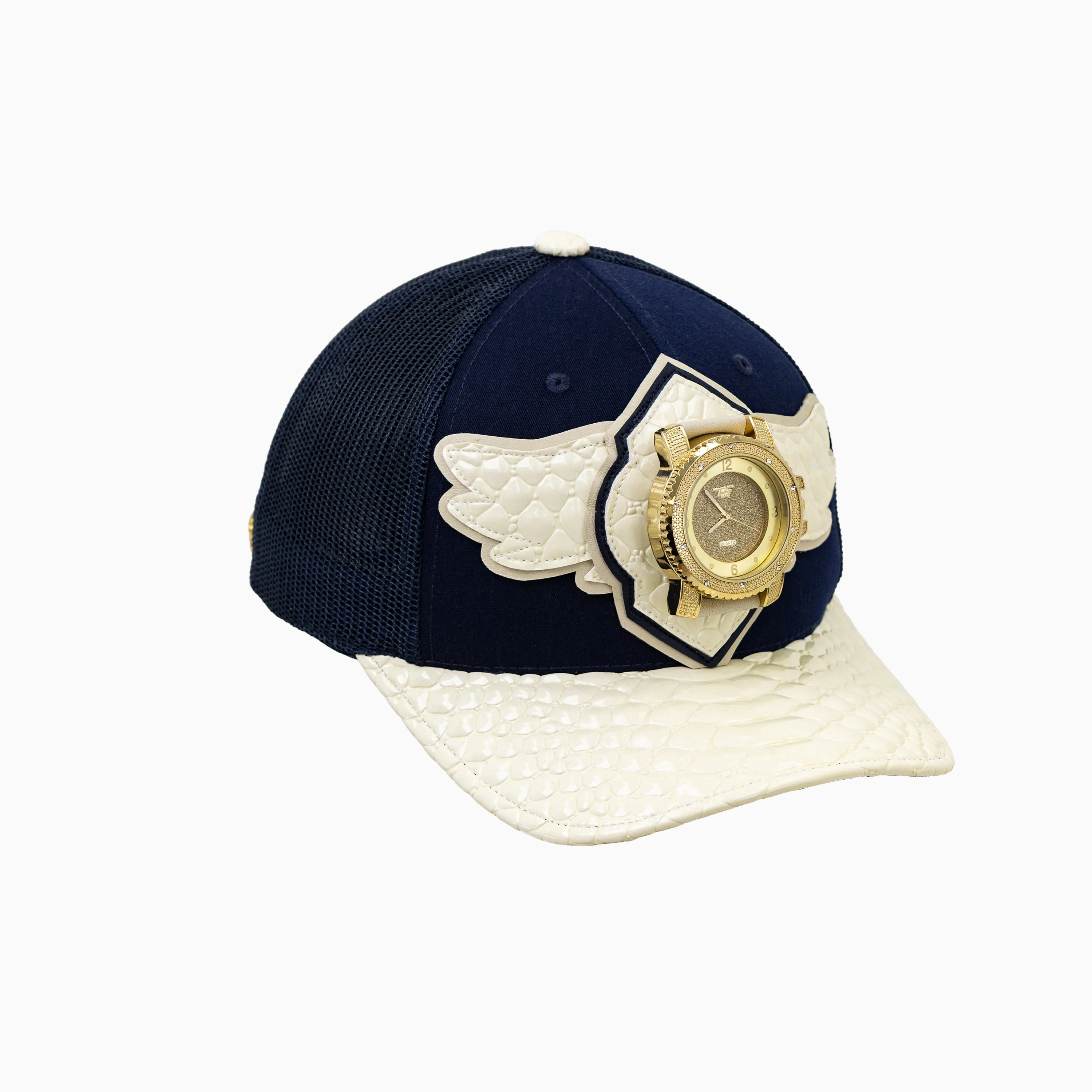 Breyer's Buck 50 Wool Trucker Hat With Leather Visor