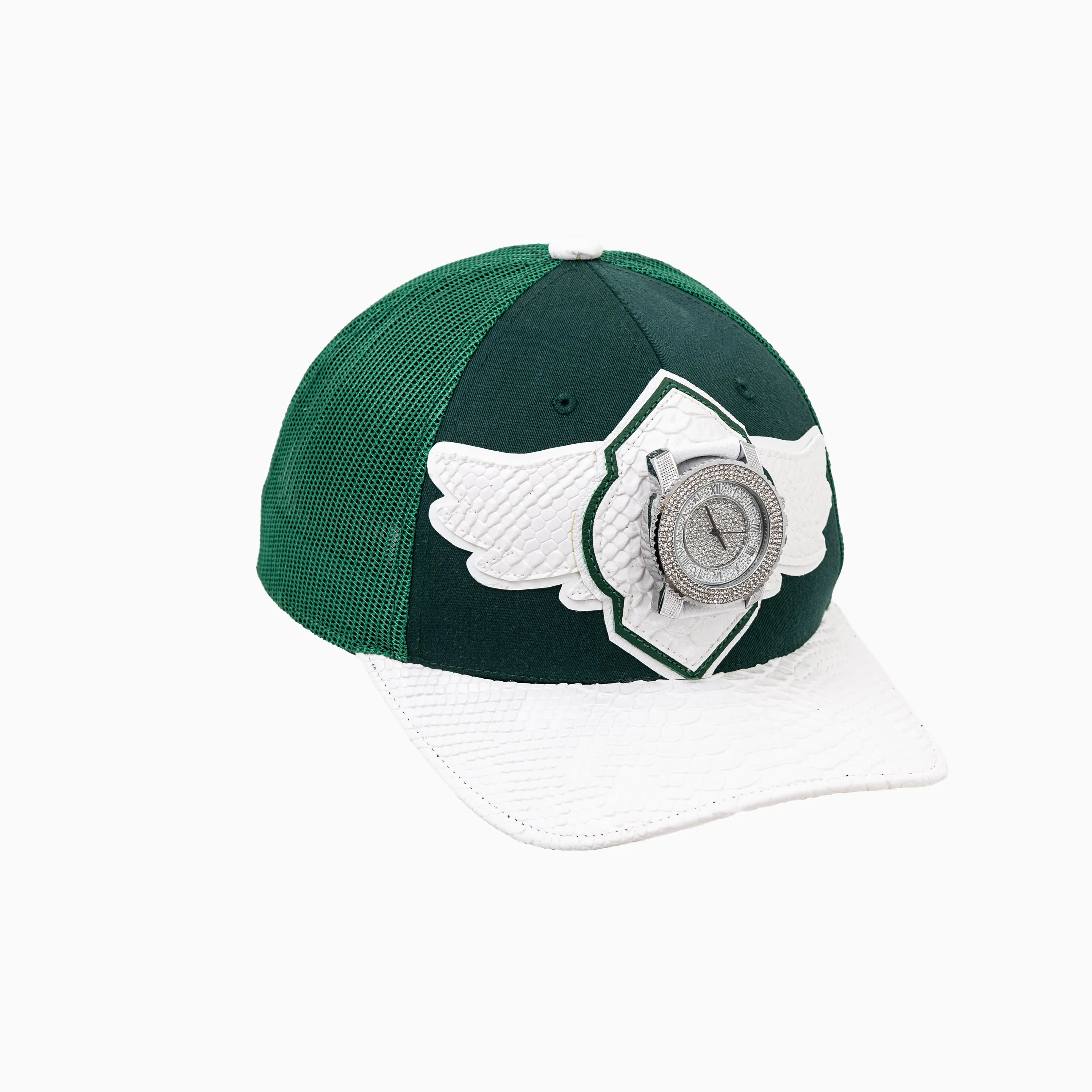 Breyer's Buck 50 Wool Trucker Hat With Leather Visor