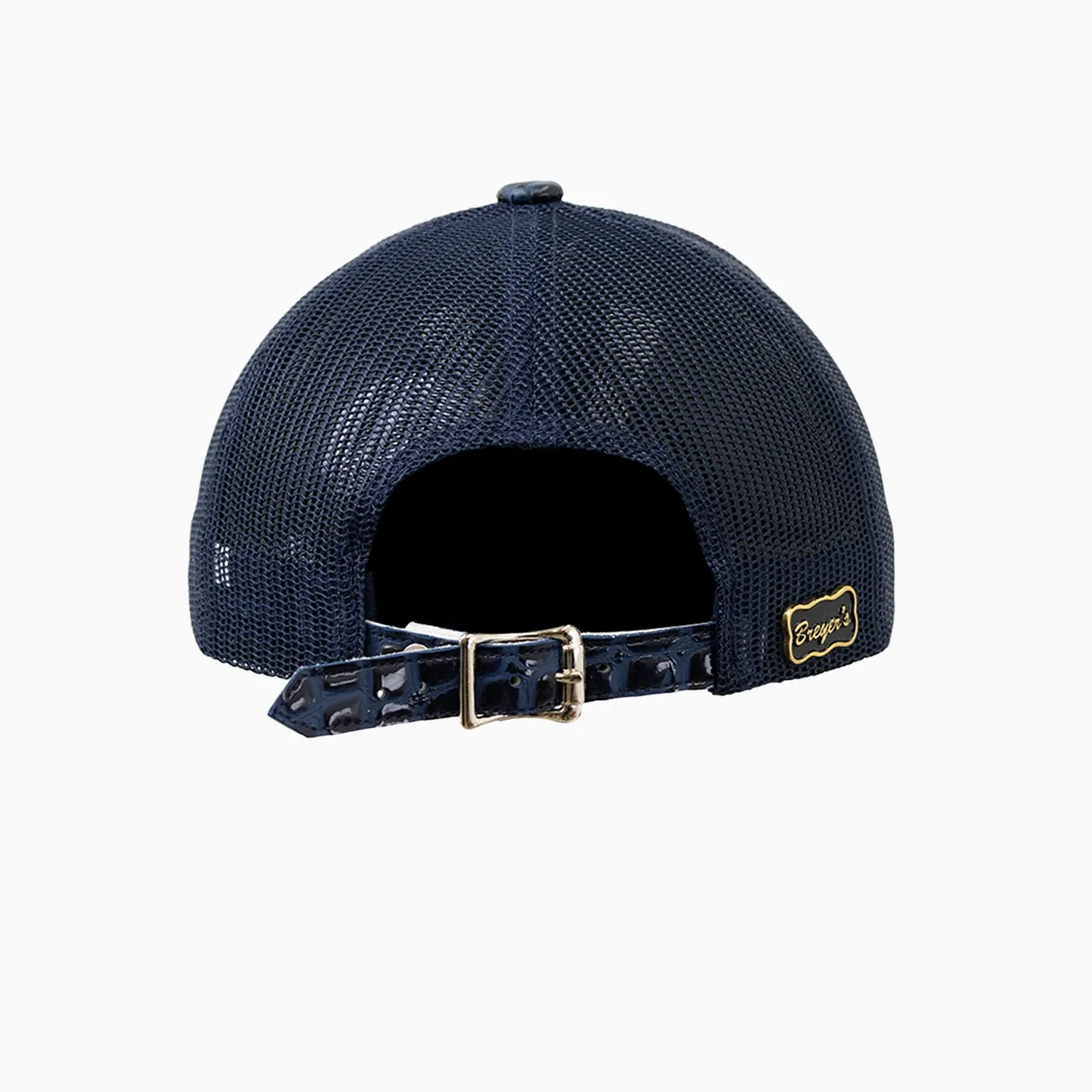 Breyer's Buck 50 Wool Trucker Hat With Leather Visor