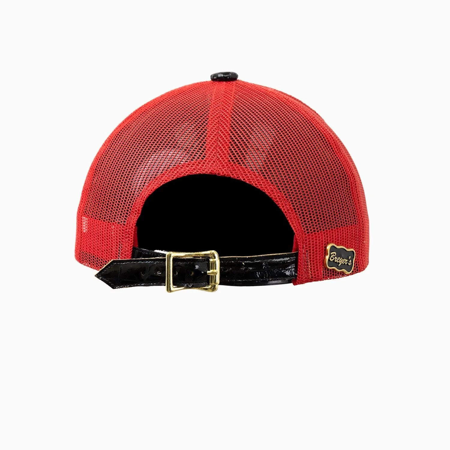 Breyer's Buck 50 Wool Trucker Hat With Leather Visor