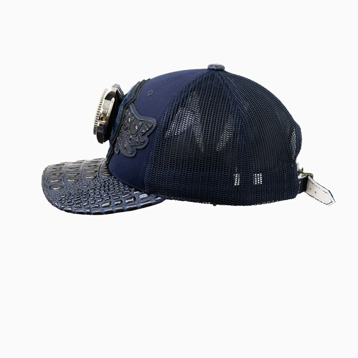 Breyer's Buck 50 Wool Trucker Hat With Leather Visor