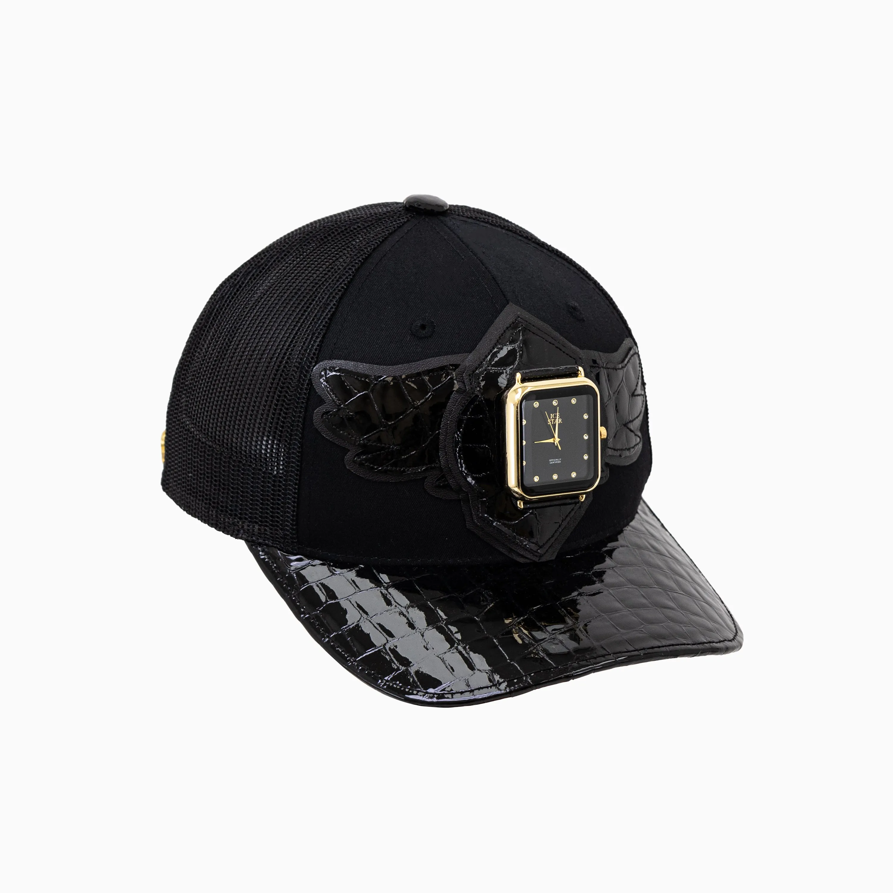 Breyer's Buck 50 Wool Trucker Hat With Leather Visor