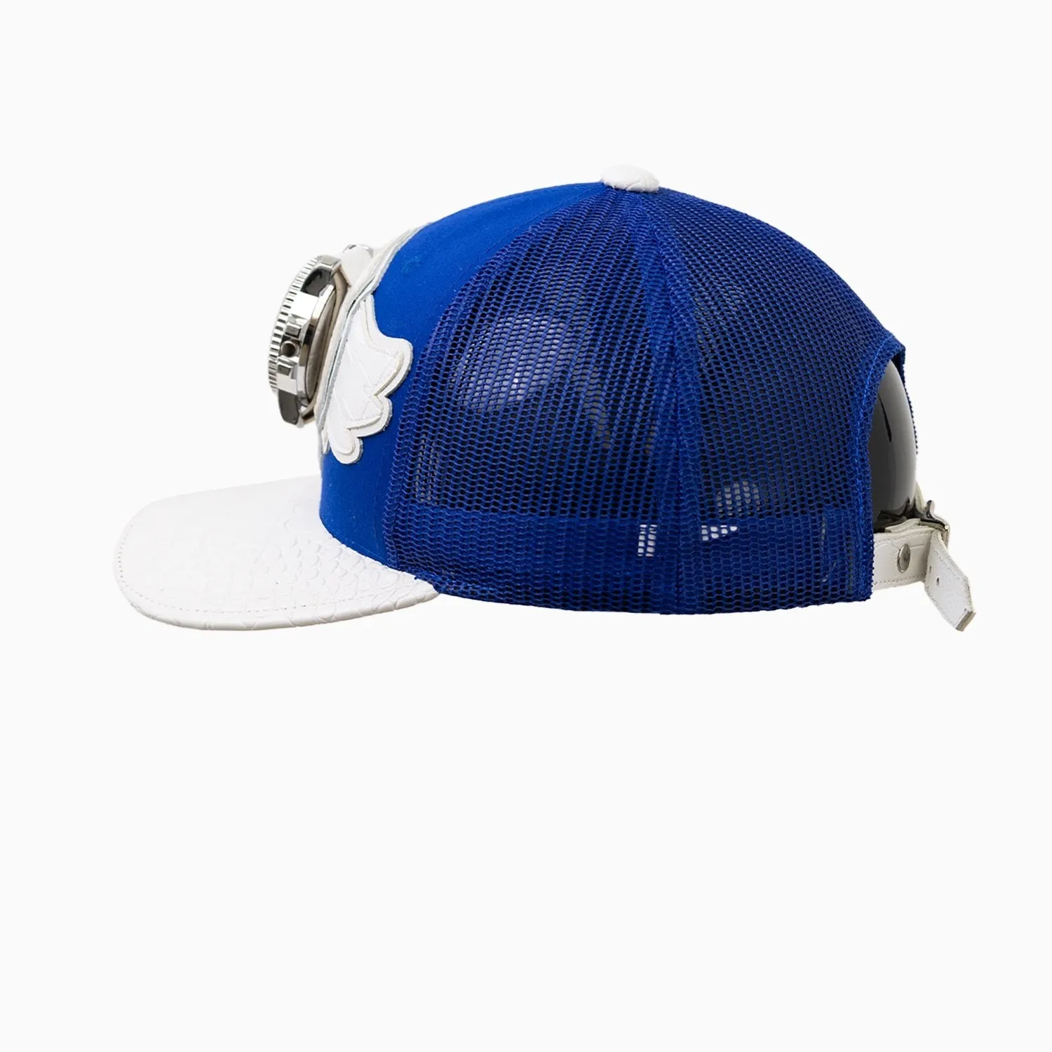Breyer's Buck 50 Wool Trucker Hat With Leather Visor