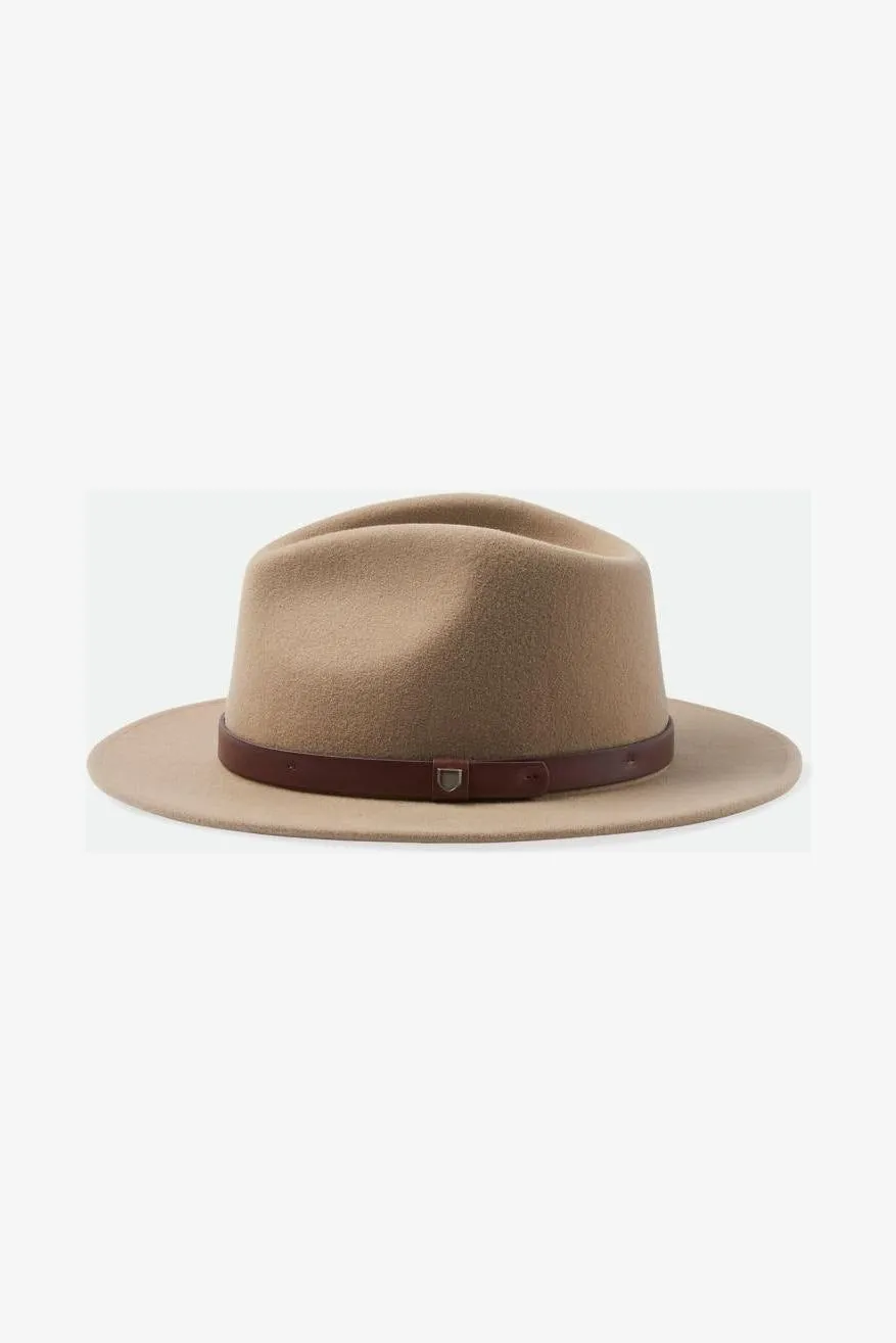 BRIXTON MESSER FEDORA - SAND