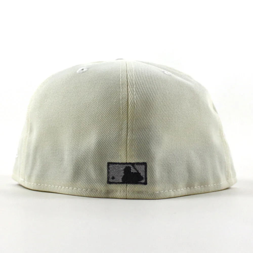 BROOKLYN DODGERS 1959 All Star Game New Era 59Fifty Fitted Hat (Chrome White Black Gray Under Brim)