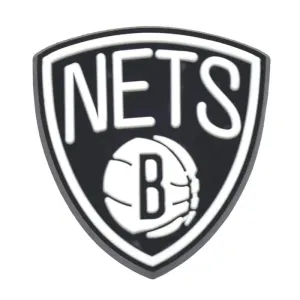 Brooklyn Nets Baseball Team Badge Logo Shoe Charm
