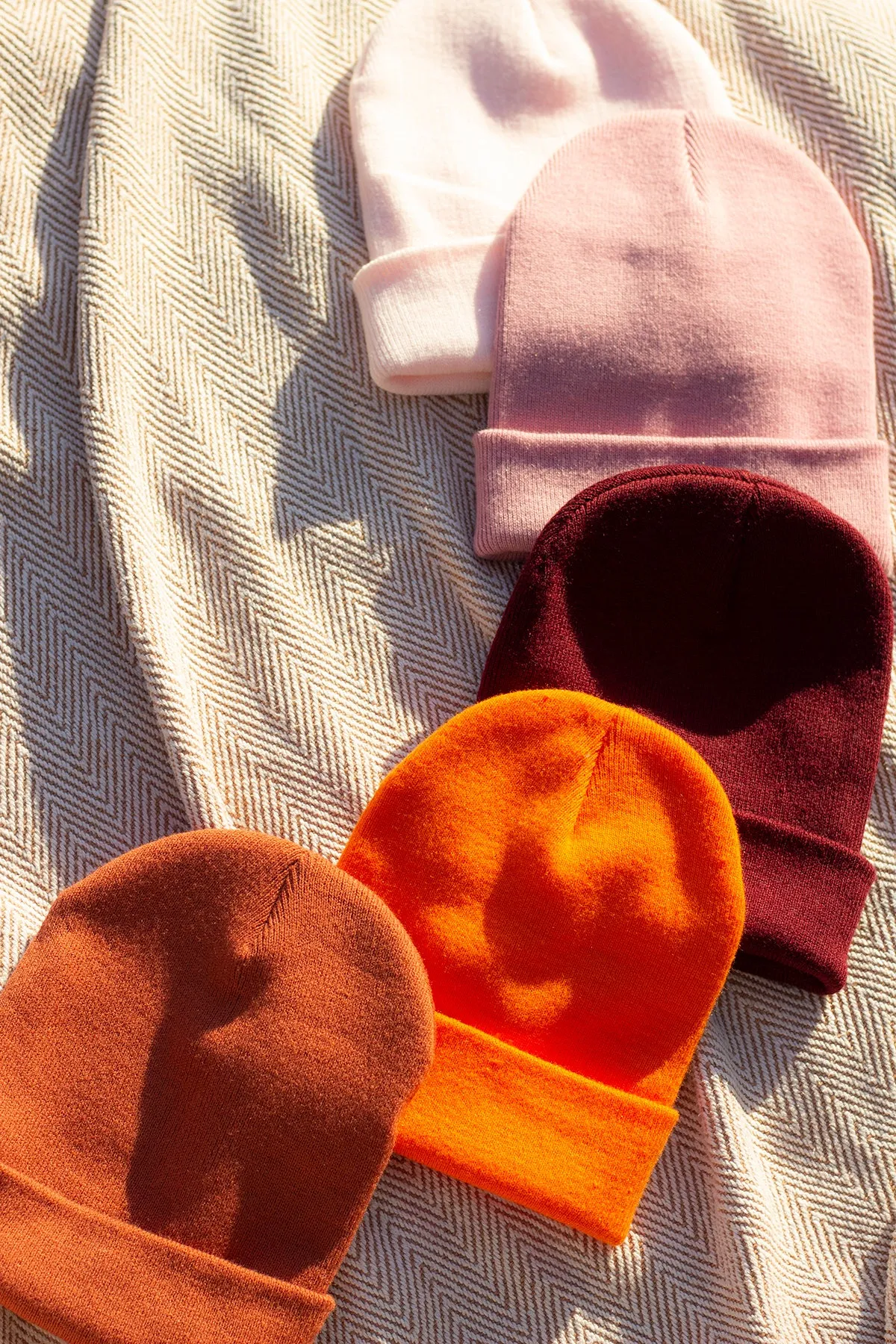 Burgundy Beanie Hat