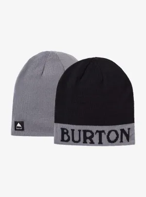 Burton Billboard Reversible Beanie - True Black / Castlerock