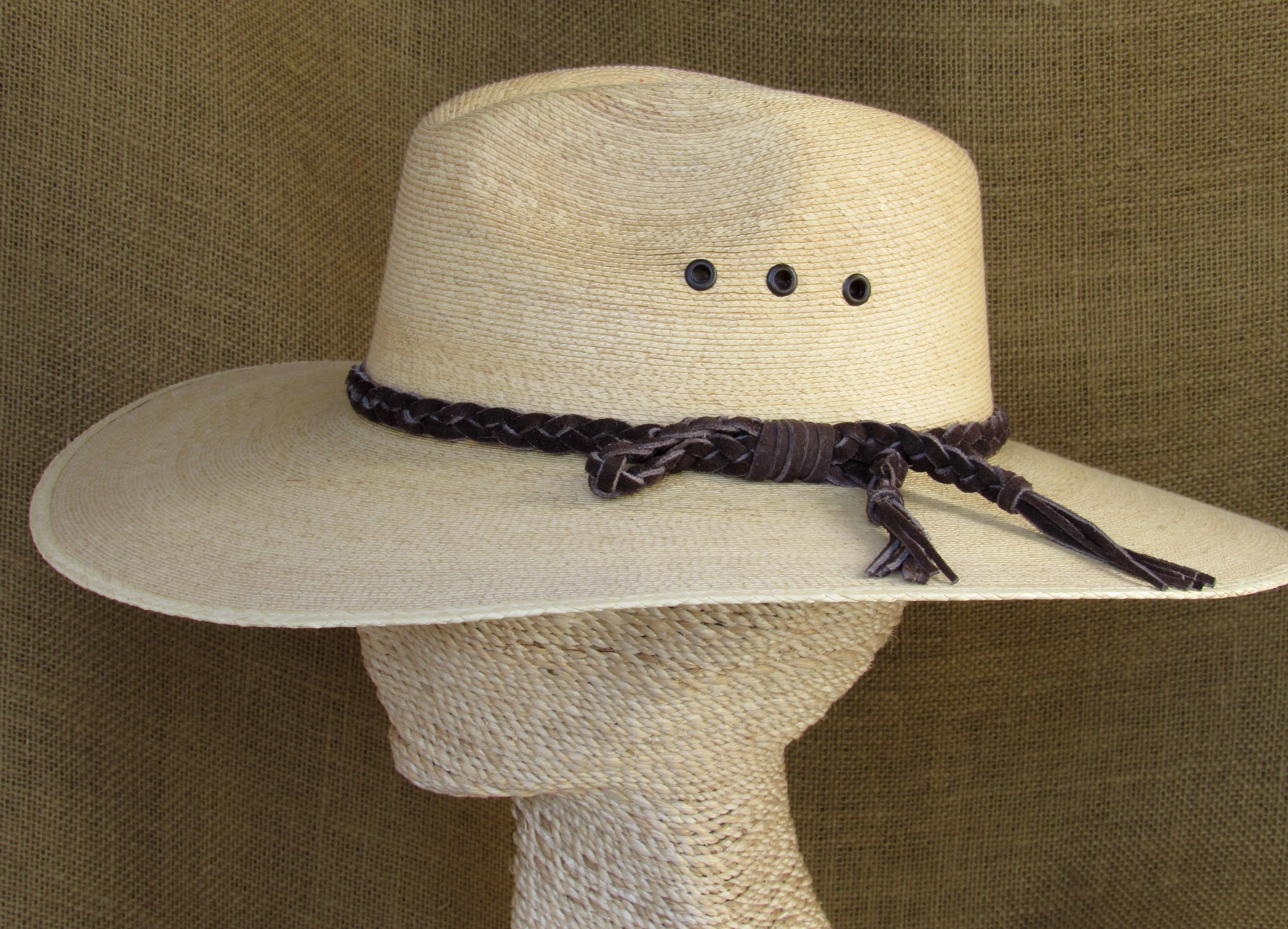 Caballero Natural Handwoven Palm Hat