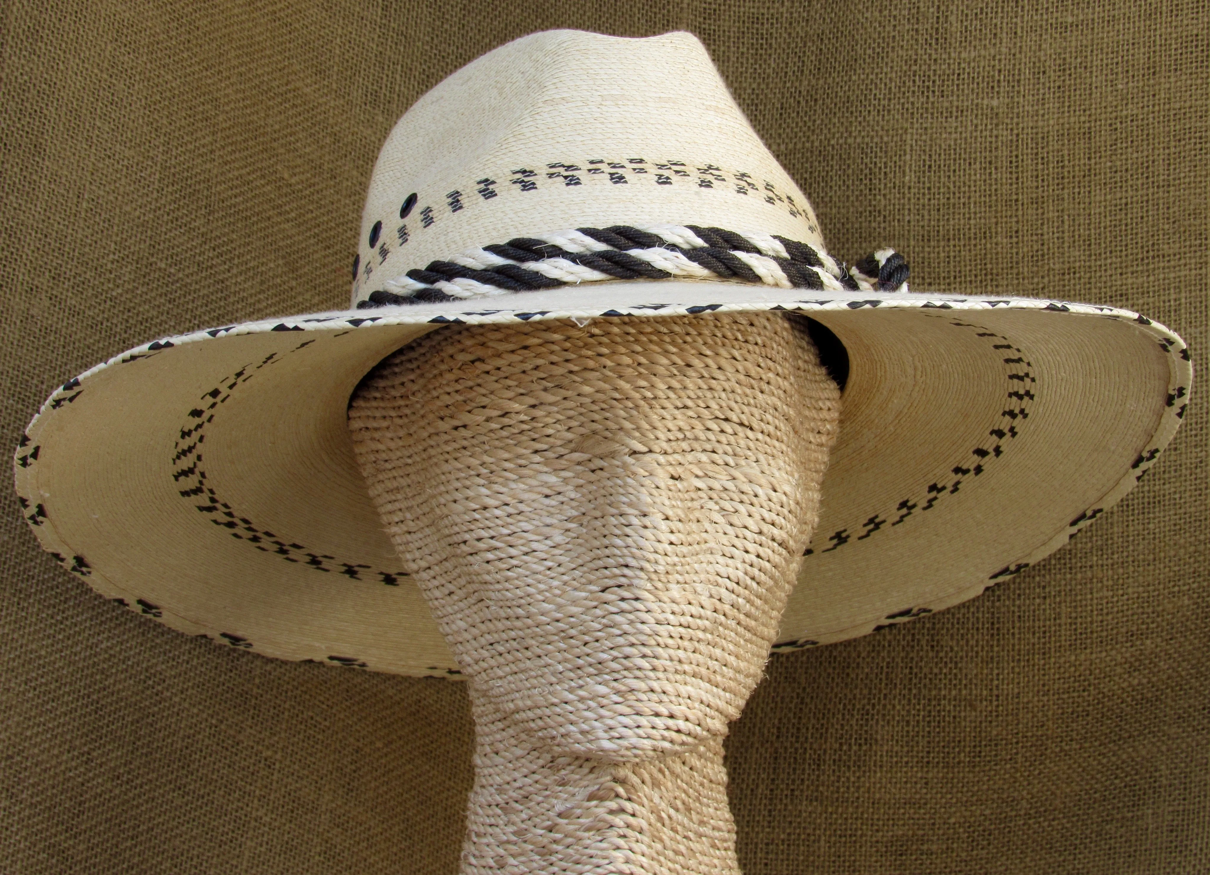 Caballero Natural Handwoven Palm Hat