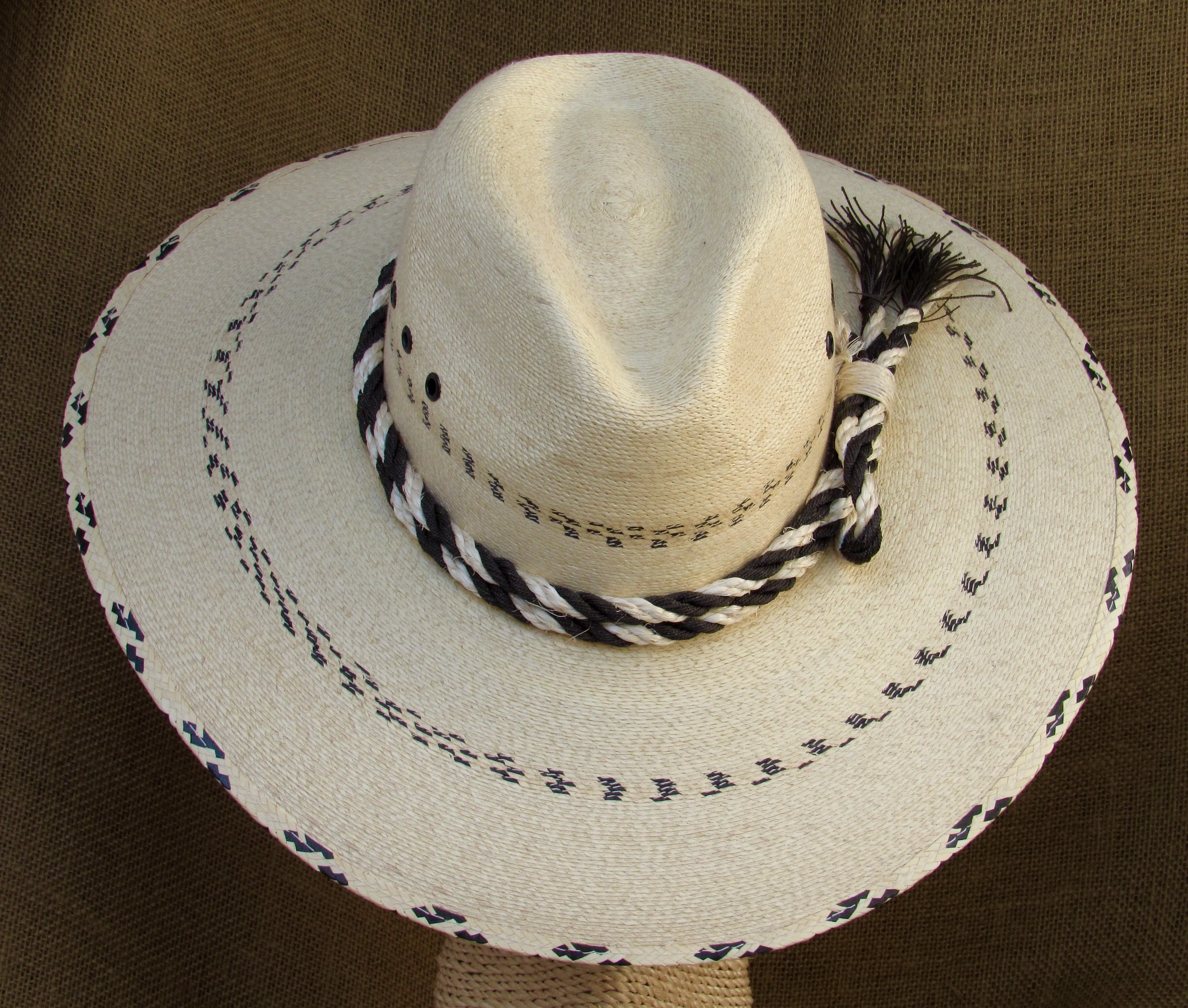 Caballero Natural Handwoven Palm Hat