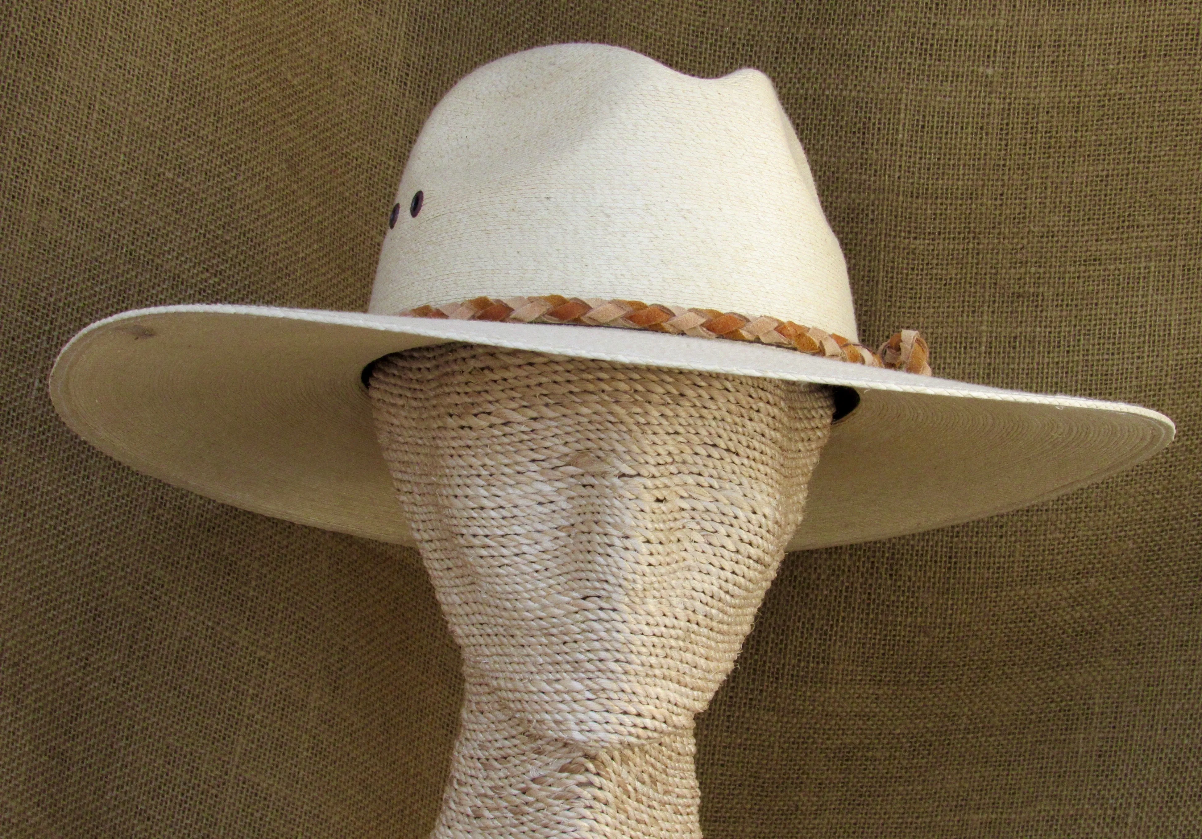 Caballero Natural Handwoven Palm Hat