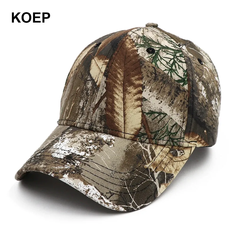 CAMO BASEBALL CAP