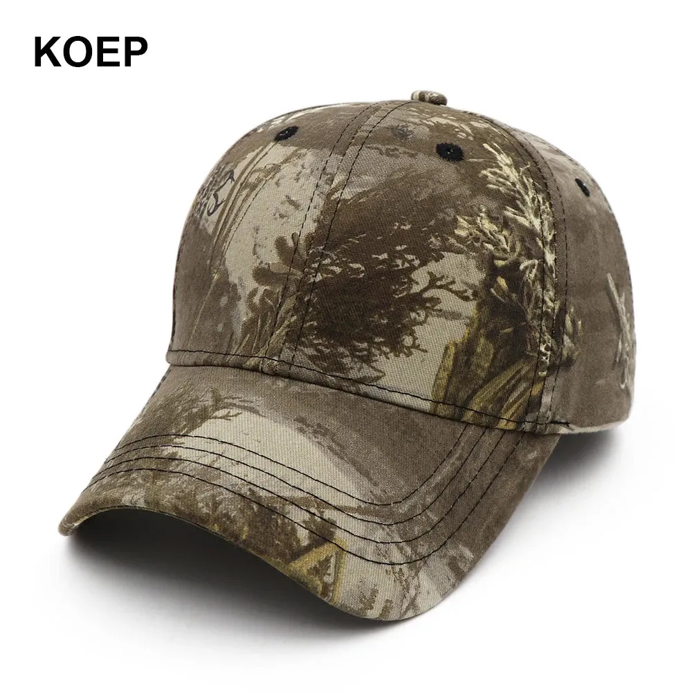 CAMO BASEBALL CAP