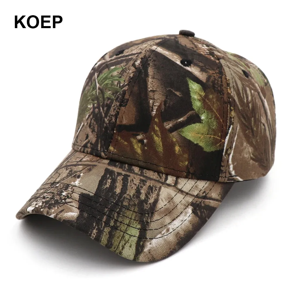 CAMO BASEBALL CAP