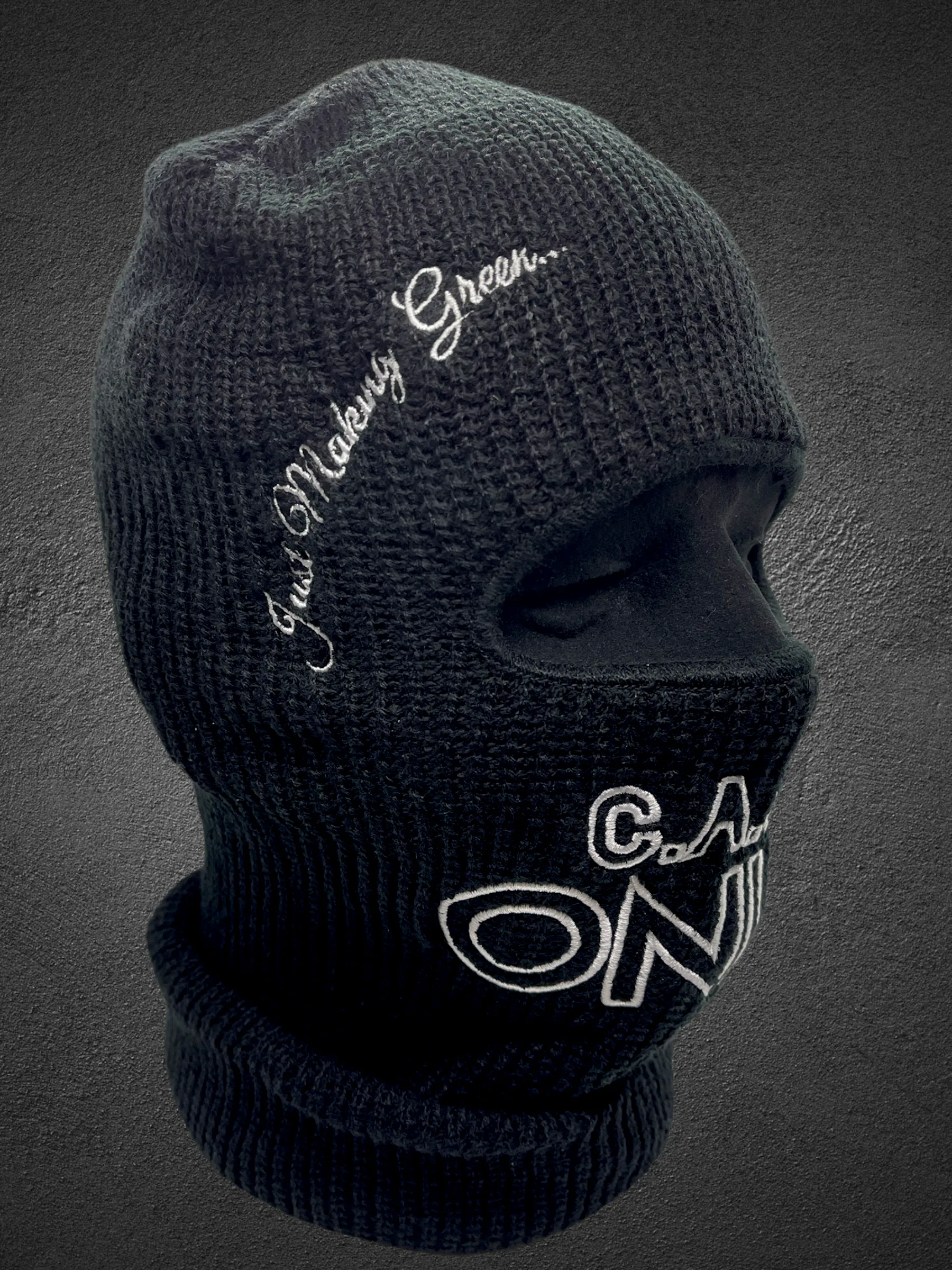 Cash Only Balaclava Ski Mask