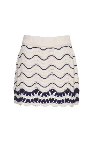 Catania Skirt - Midnight Wave