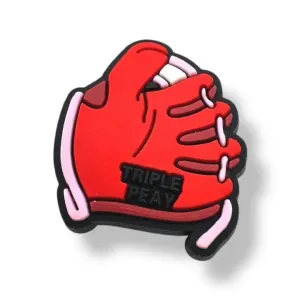 Catch That Ball Glove Baseball Shoe Charm