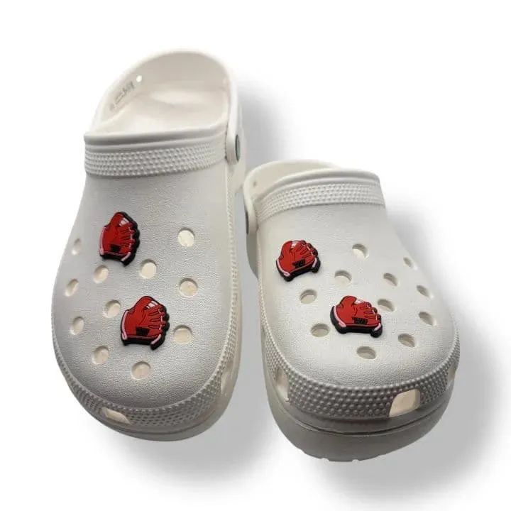 Catch That Ball Glove Baseball Shoe Charm