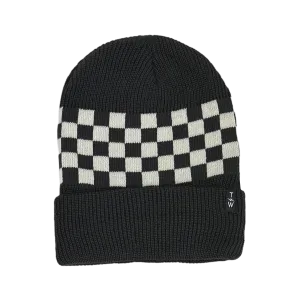Check It Beanie - Faded Black