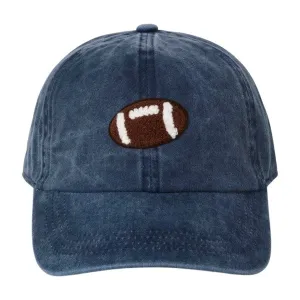 Chenille Football Patch Washed baseball