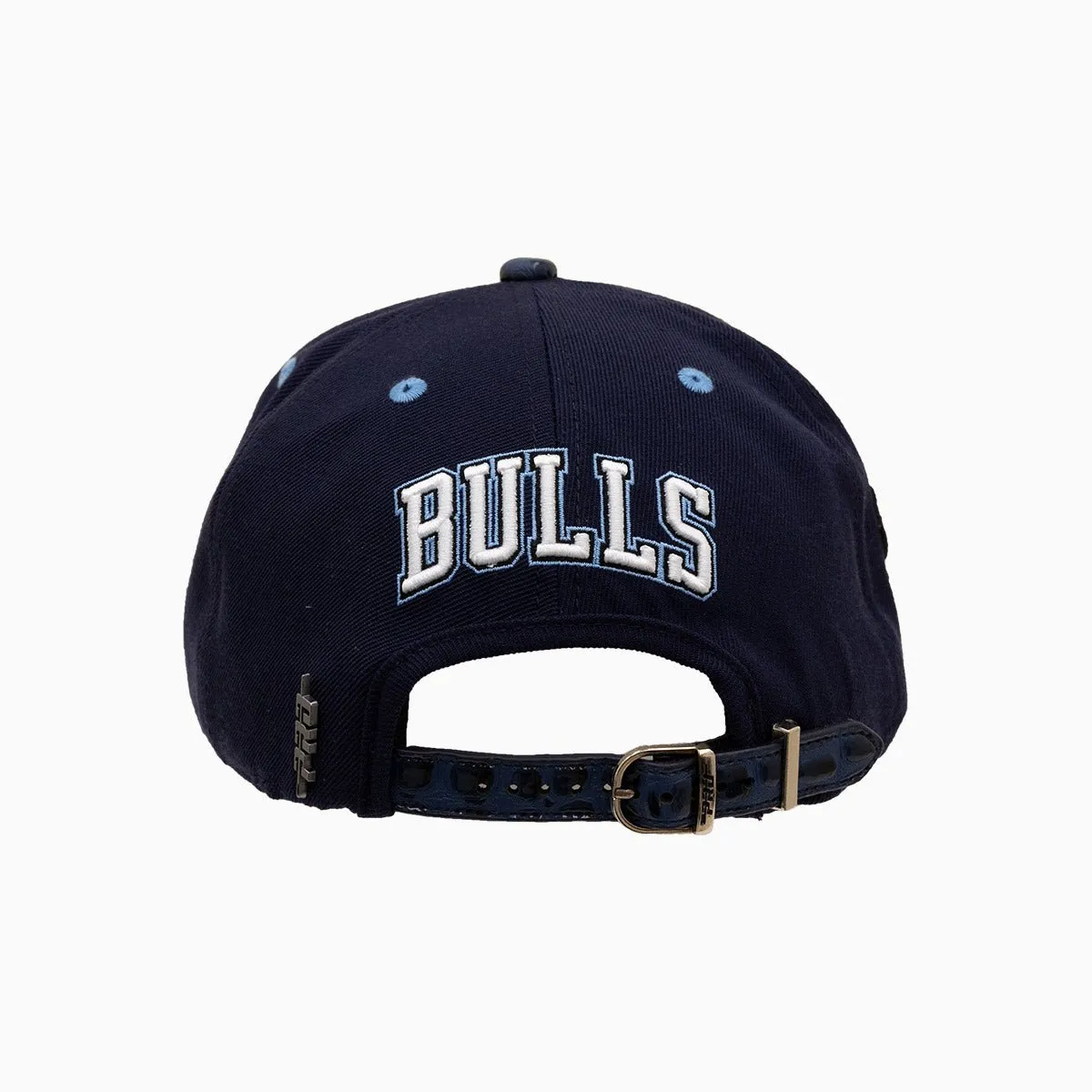 Chicago Bulls NBA With Leather Visor Wool Flat Brim Snapback Hat