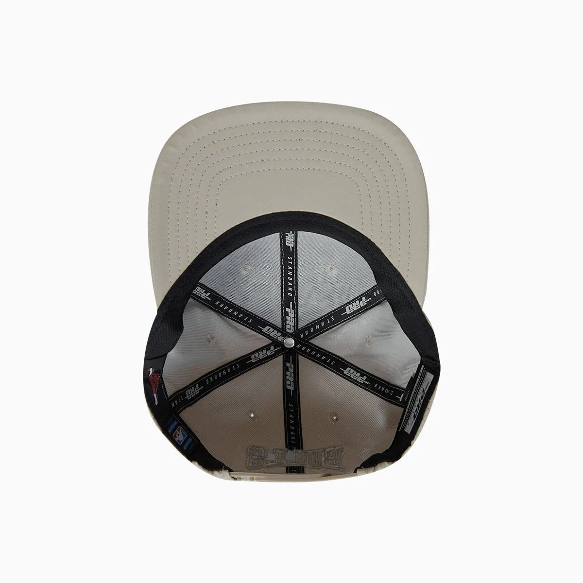 Chicago Bulls Neutral NBA Wool Snapback Hat