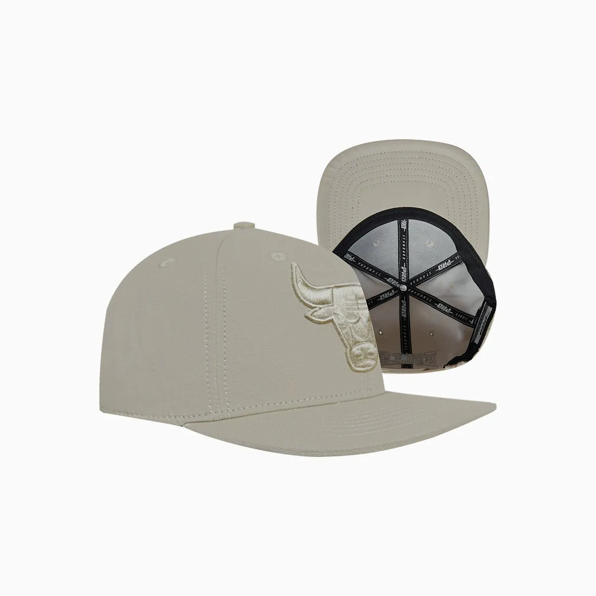 Chicago Bulls Neutral NBA Wool Snapback Hat