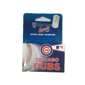 Chicago Cubs Wincraft Blue Pin w/ Baseball 2x3 Accessory