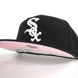 Chicago White Sox 2003 All Star Game New Era 59Fifty Fitted Hat (Black Pink Under Brim)