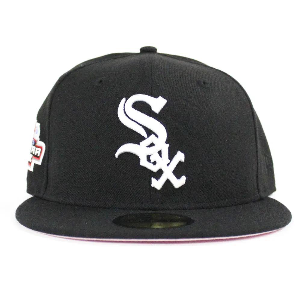 Chicago White Sox 2003 All Star Game New Era 59Fifty Fitted Hat (Black Pink Under Brim)