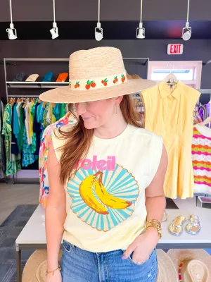 Clementine Palm Hat
