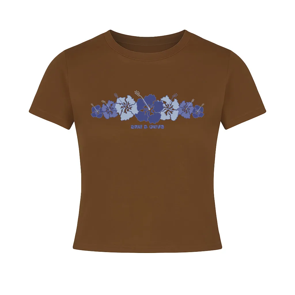 Cocoa Bloom Baby Tee