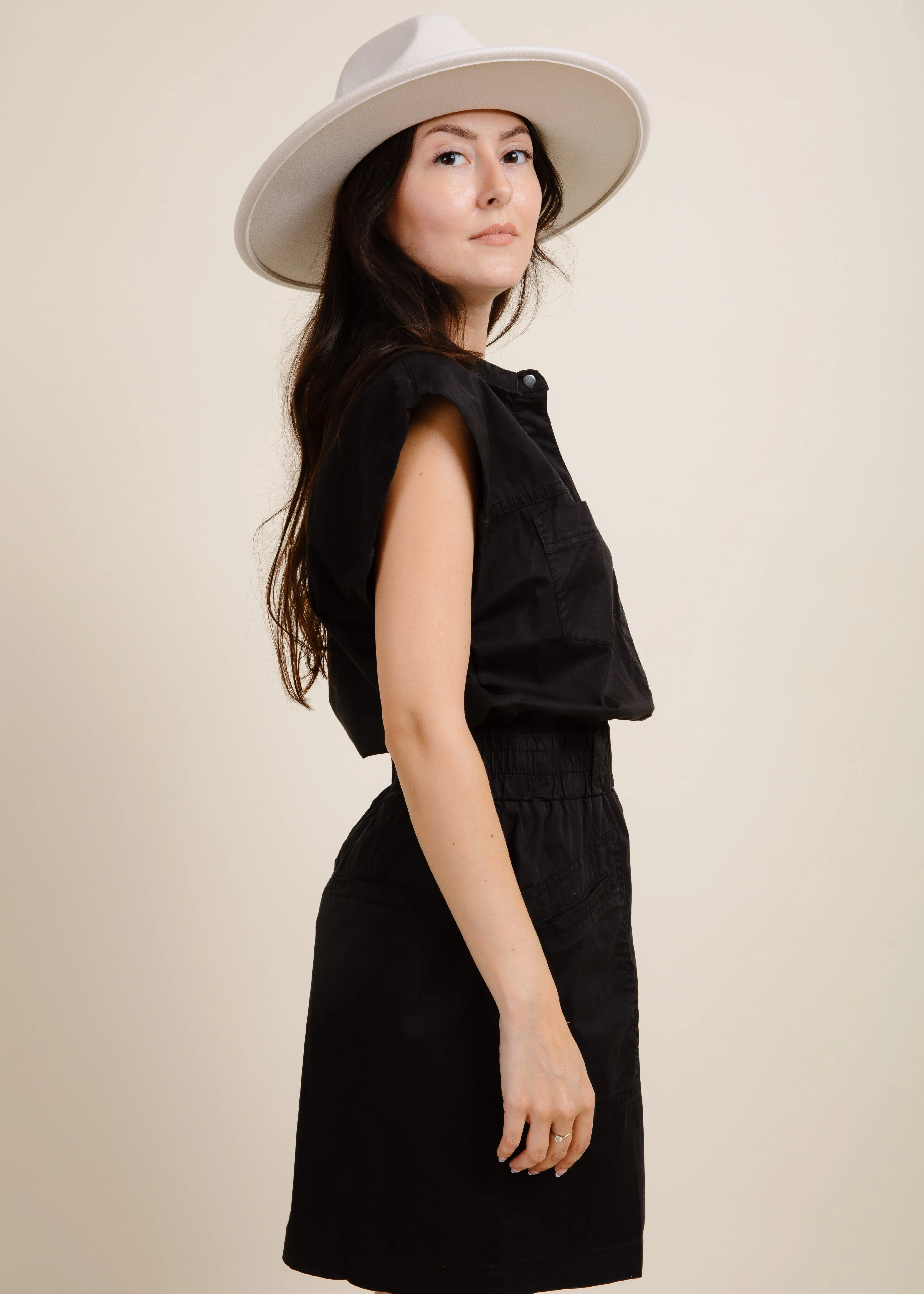 Colette Fedora Hat - Beige
