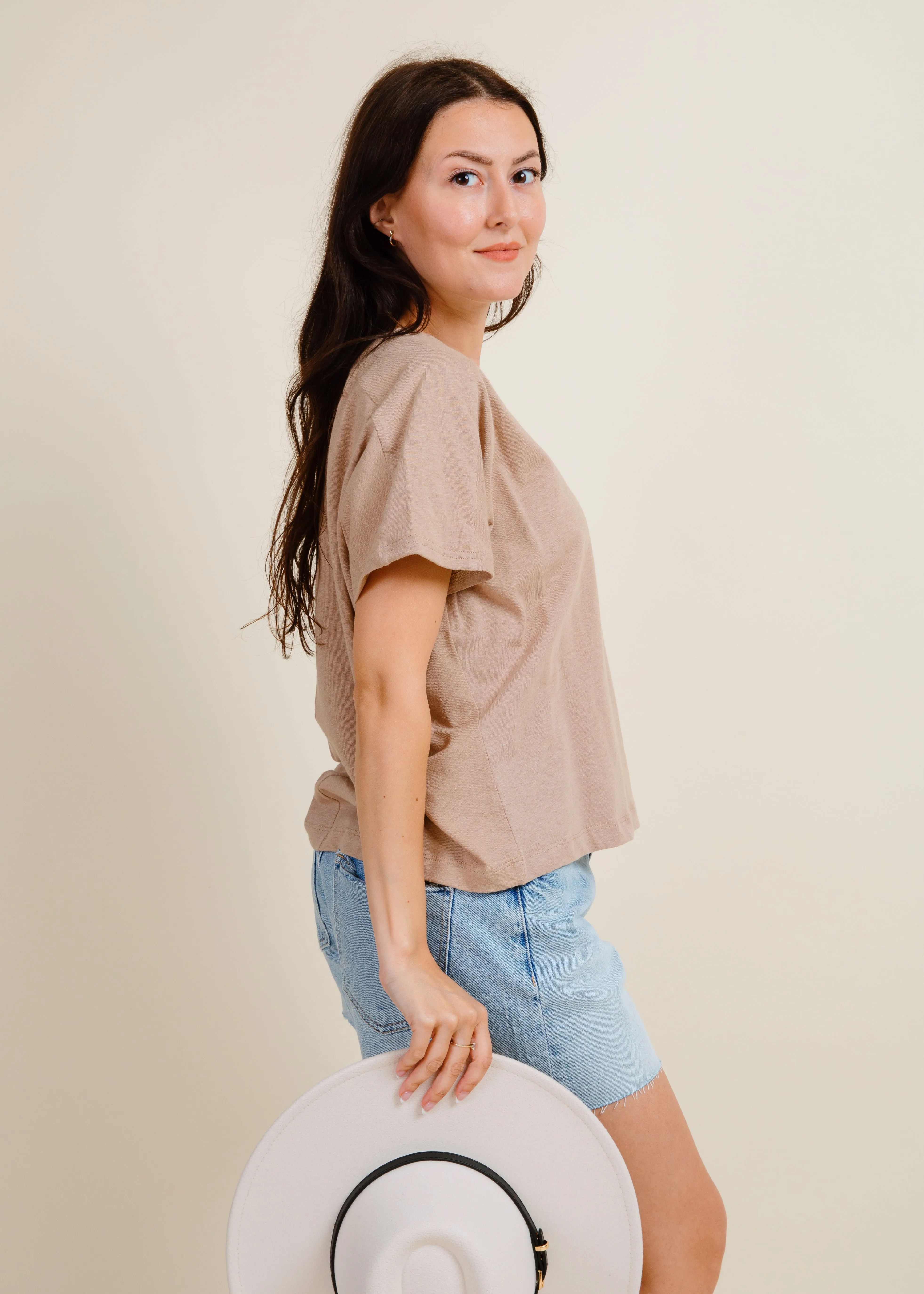 Colette Fedora Hat - Beige