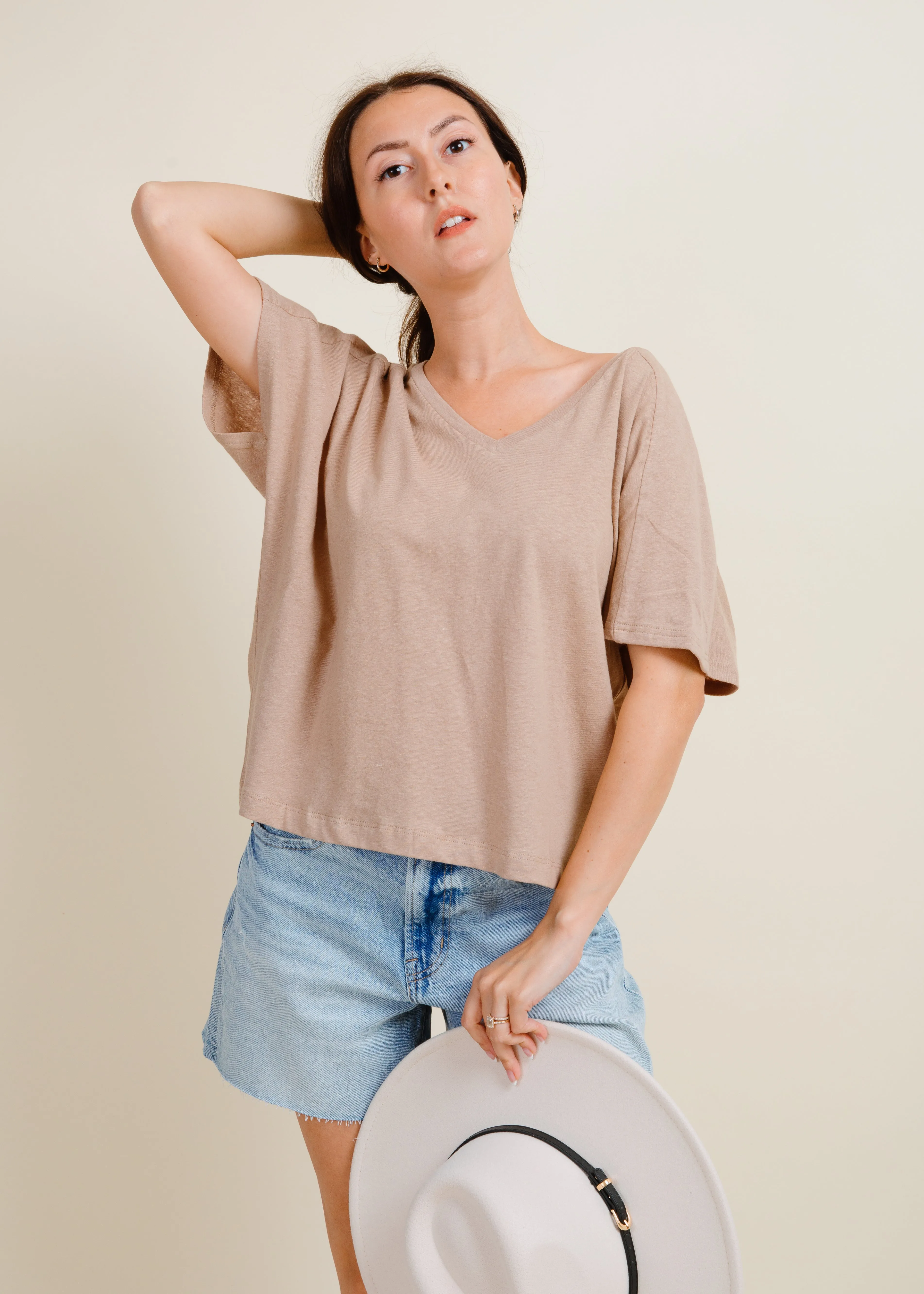 Colette Fedora Hat - Beige