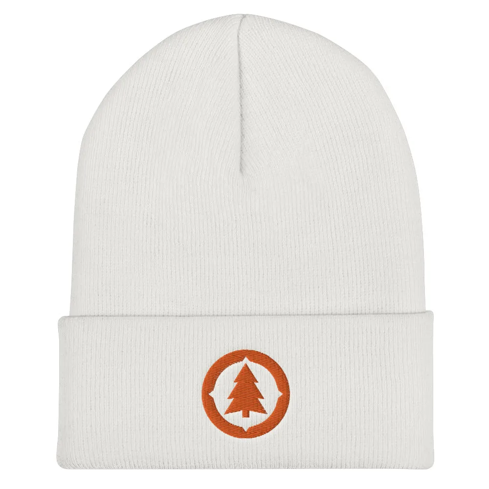 Compass Logo Beanie - Orange