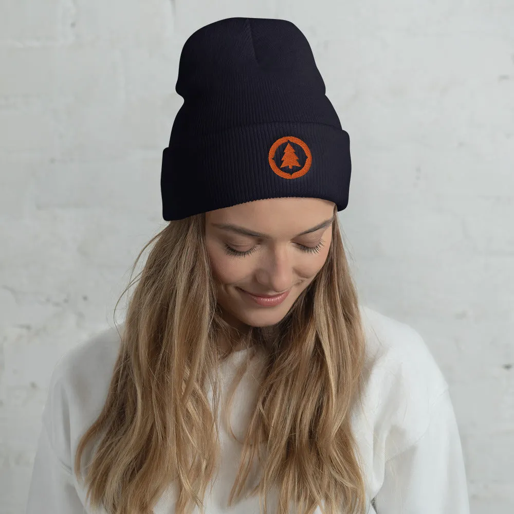 Compass Logo Beanie - Orange