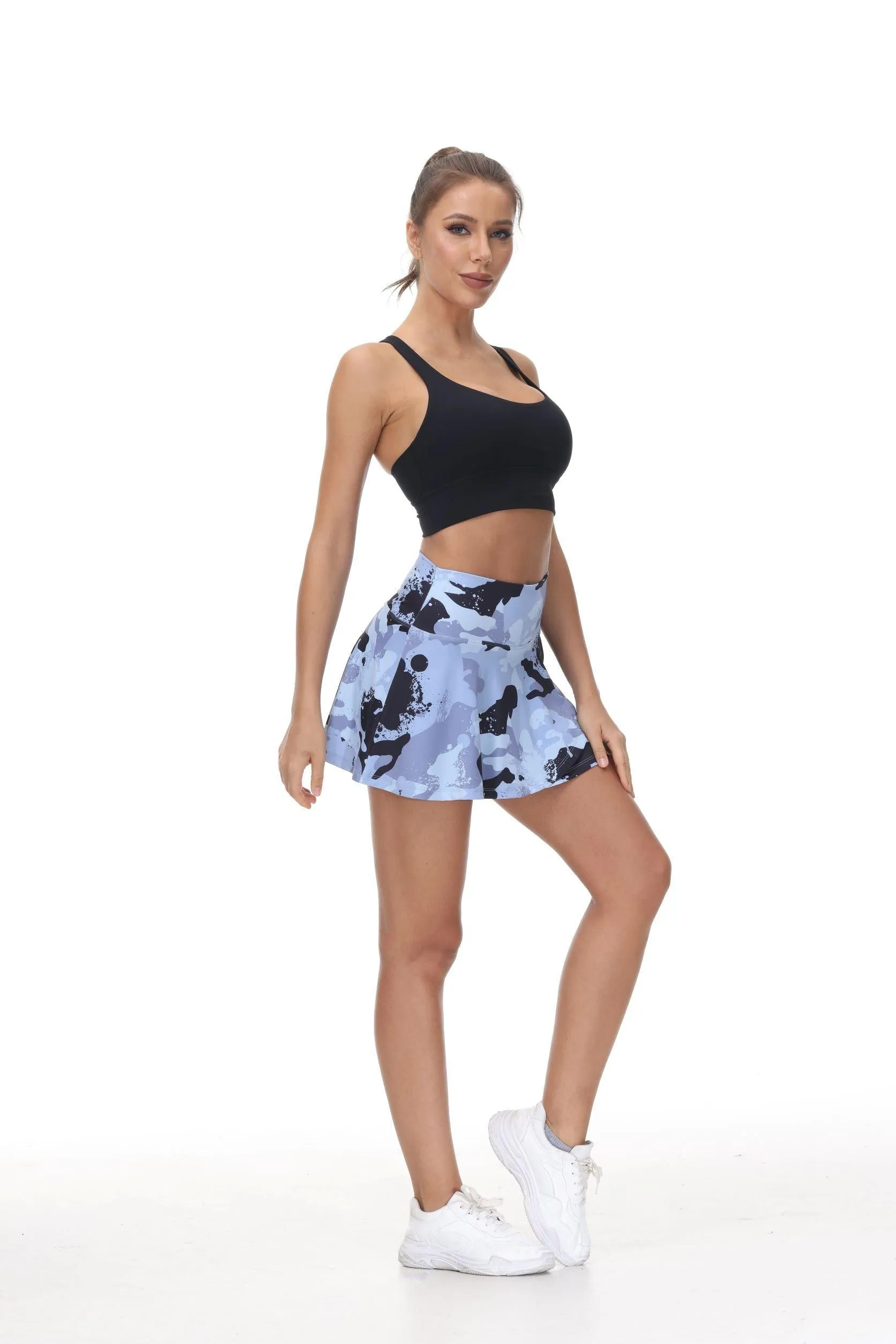 Cool in Camo Skirt-Skort