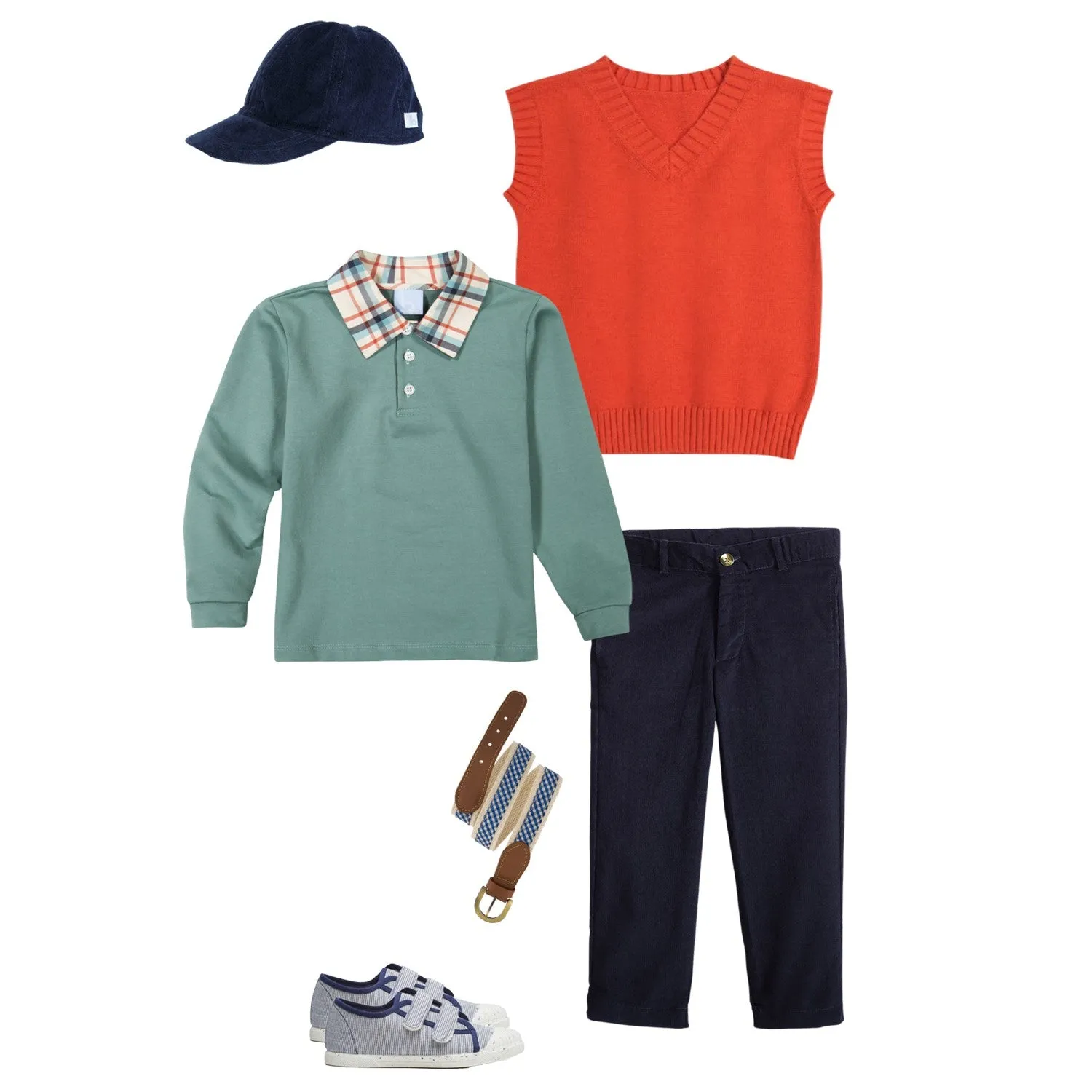 Corduroy Baseball Hat -- Navy