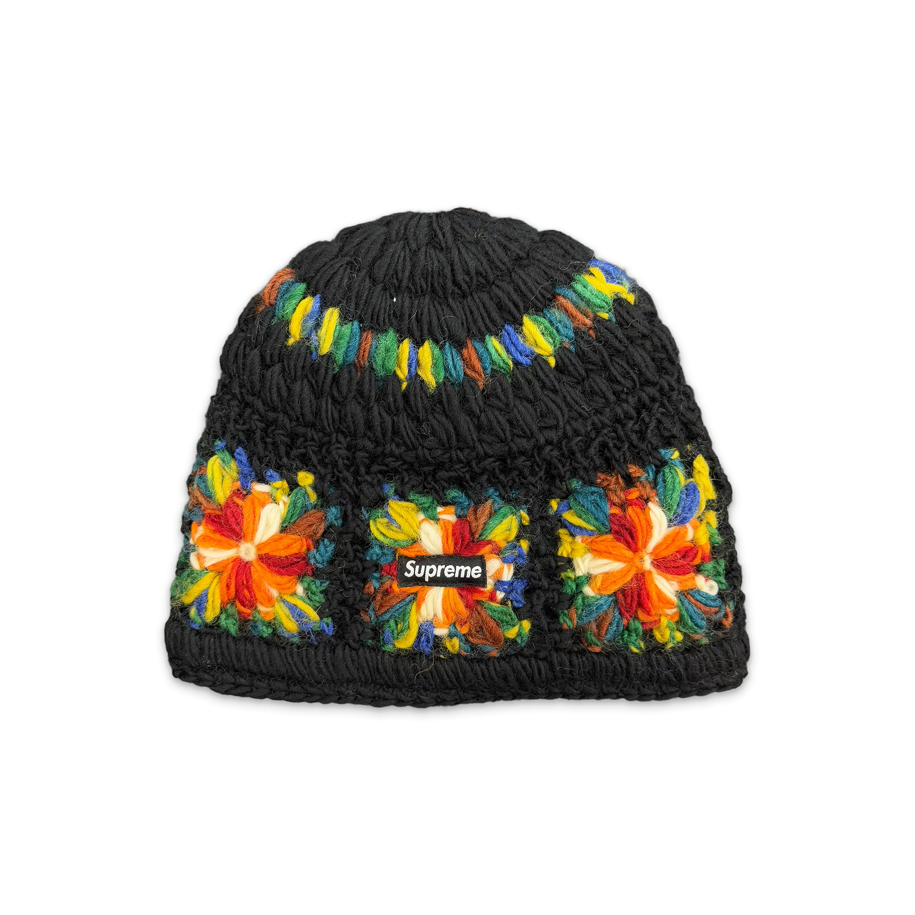 Crochet Beanie SS25 "Black"