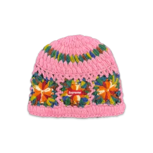 Crochet Beanie SS25 "Pink"