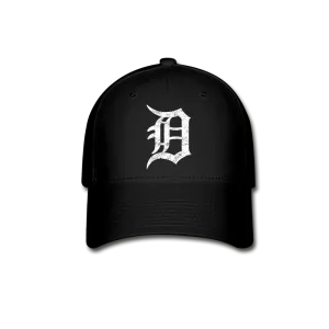 Detroit Motor City The D Letter Flex Fitted Baseball Hat
