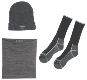 DeWalt  Winter Accessories Set Black/Grey 3 Pieces